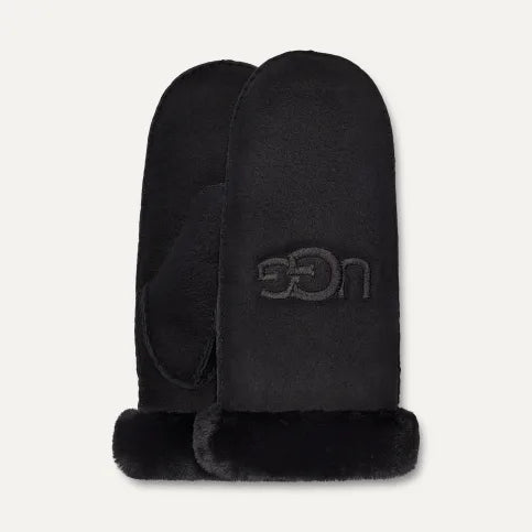 UGG - UGG Shearling Embroider Mitten Black