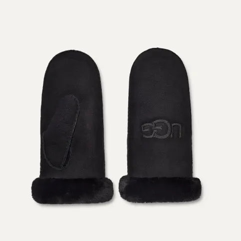 UGG - UGG Shearling Embroider Mitten Black