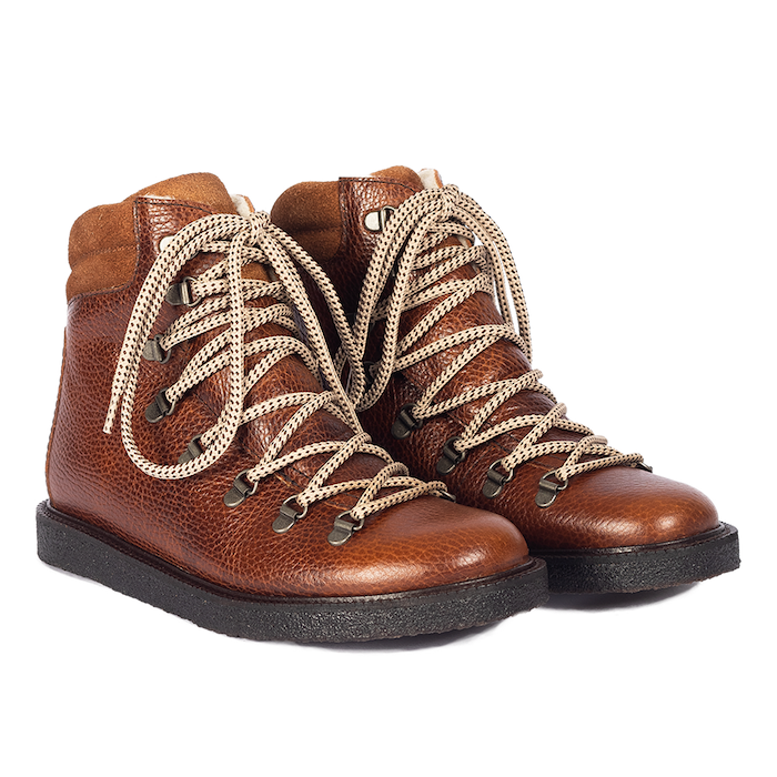 Angulus -  Boot with laces - Brown