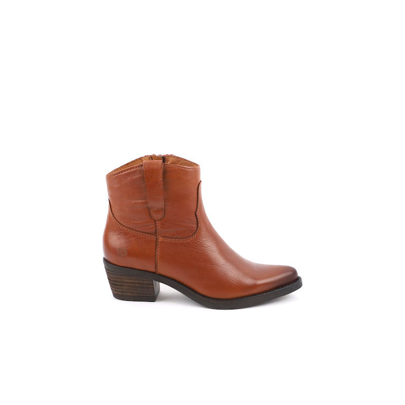 Apple of Eden - Western Boots Cuoio