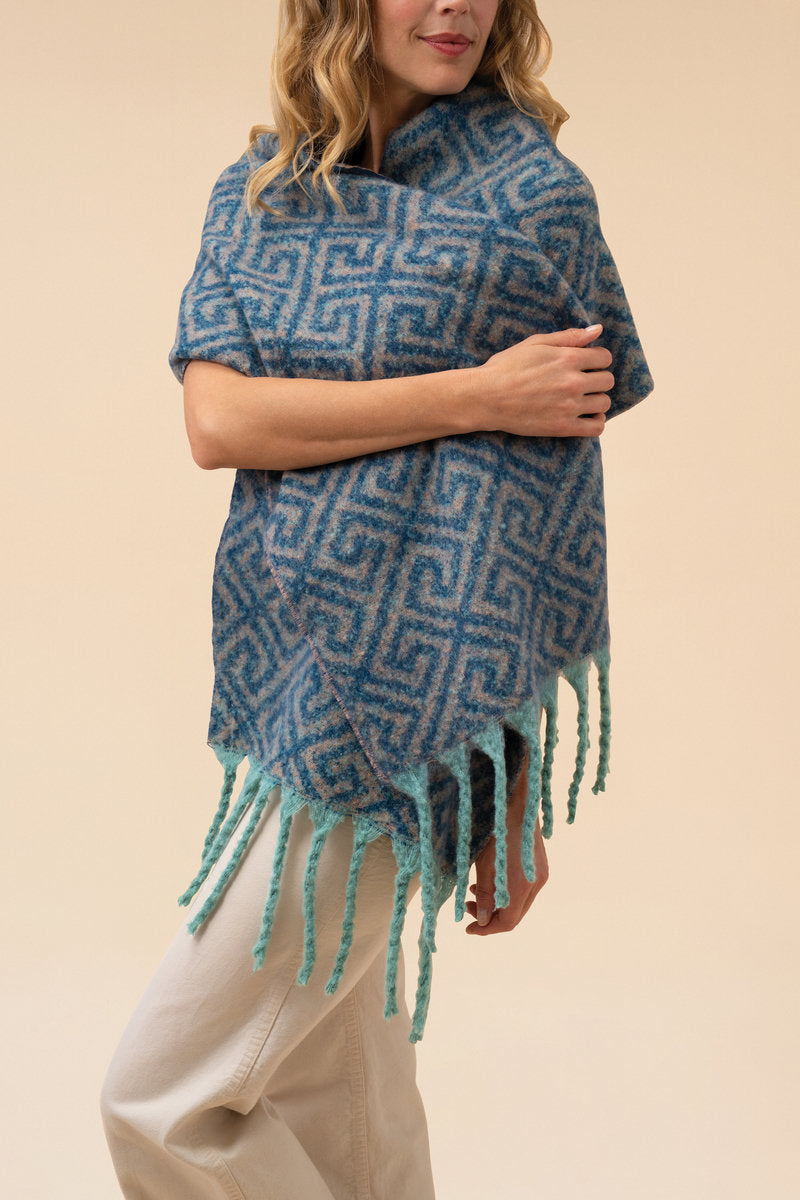 Powder Athena Cosy Scarf Denim